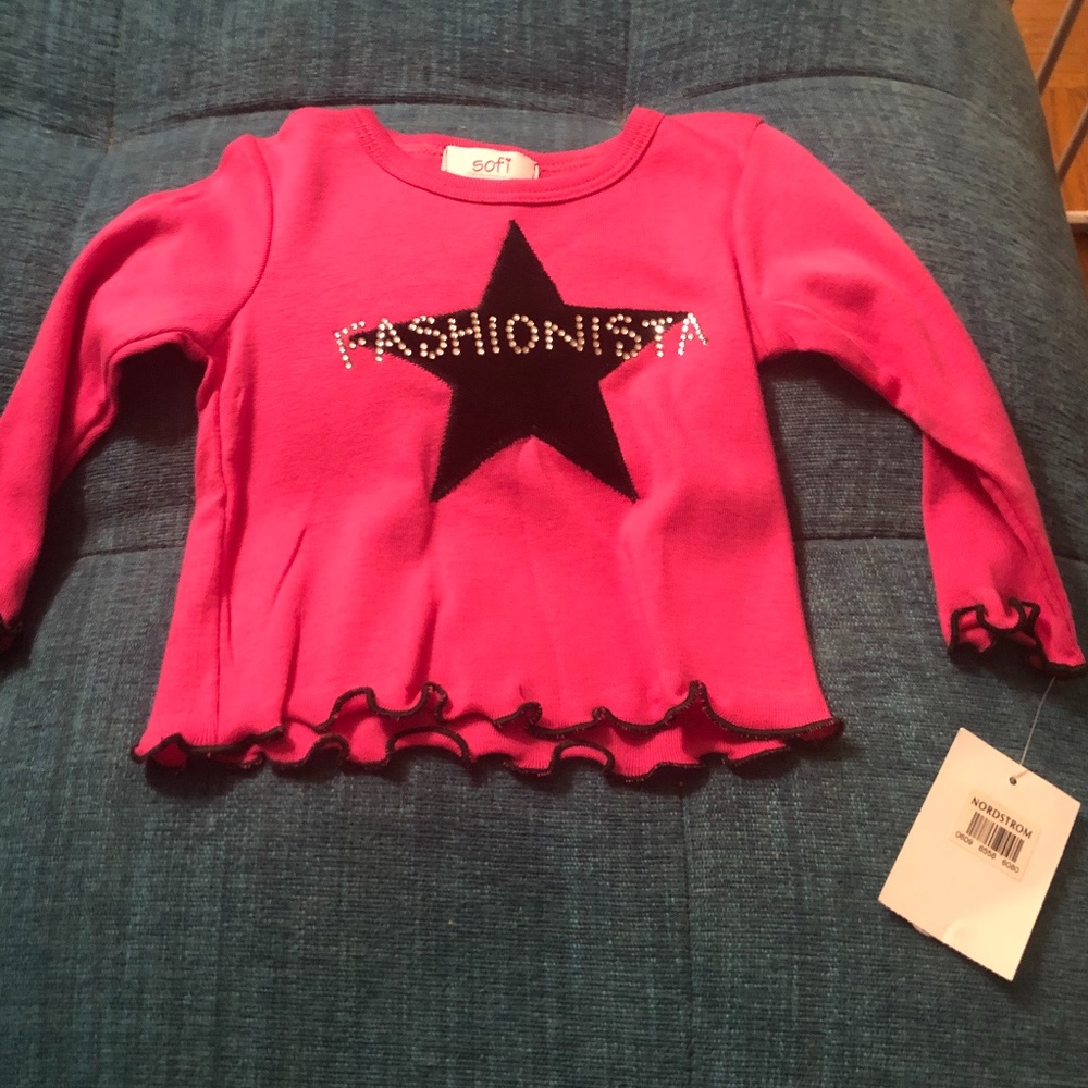 # Sofi "Fashionista" Top 6-12 months